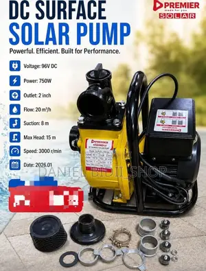2inch Dc Surface Solar Water Pump 750w 96v