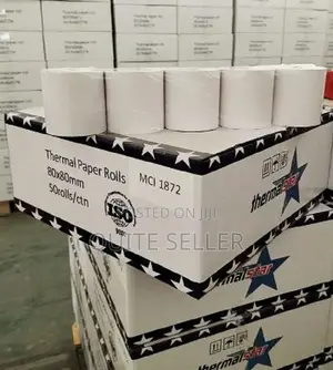 Universal 80mm Thermal Till Roll for Receipt Printers