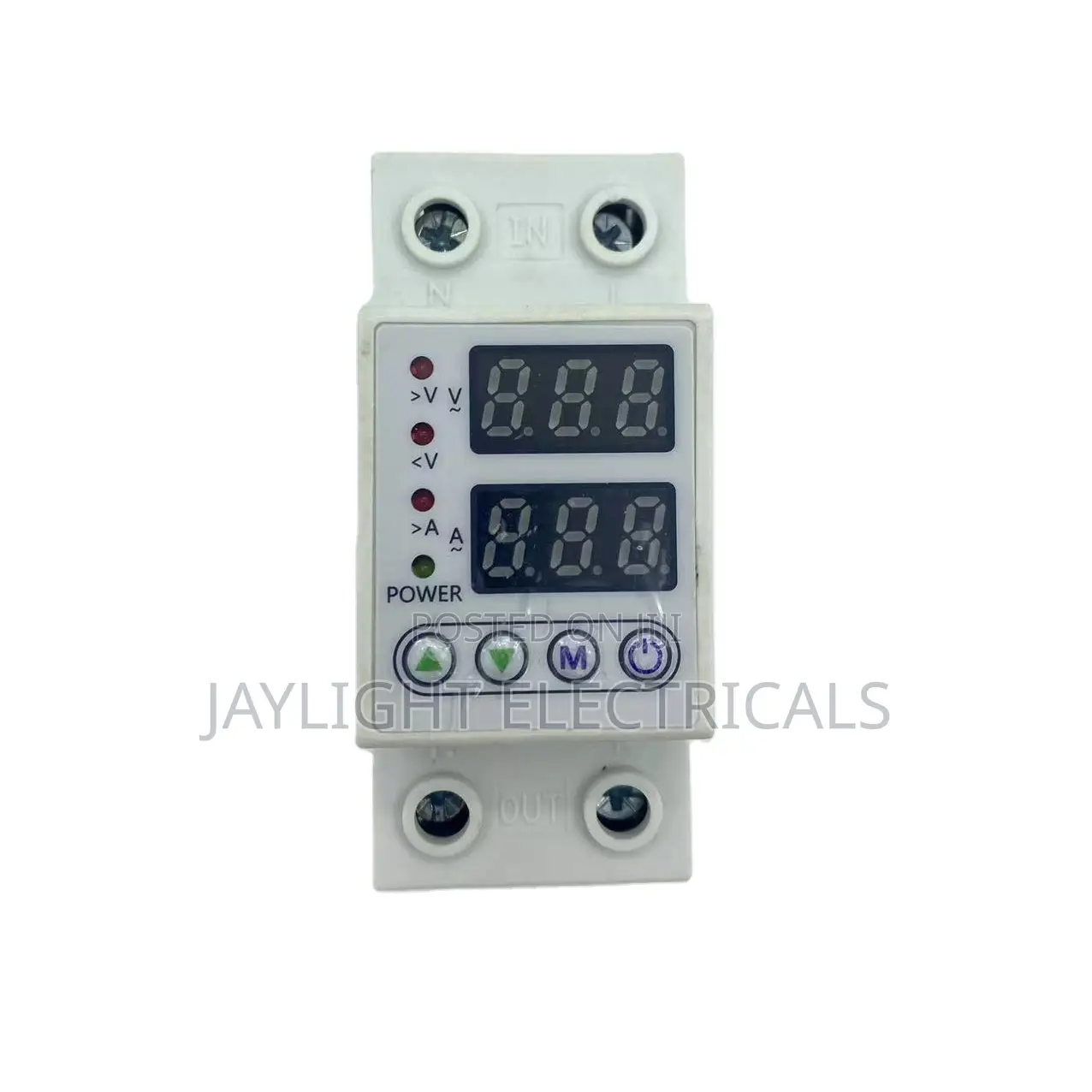 Avs Voltage Protector 63a Din Rail Adjustable Voltage Current