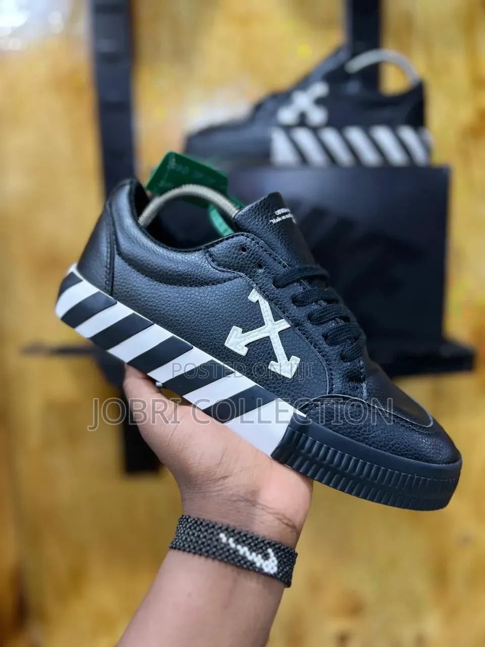 Black Off-White Virgil Tm Sneakers