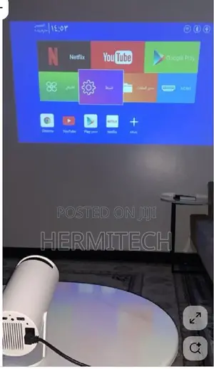 Hy300 Wireless Projector for Home Theater Streaming
