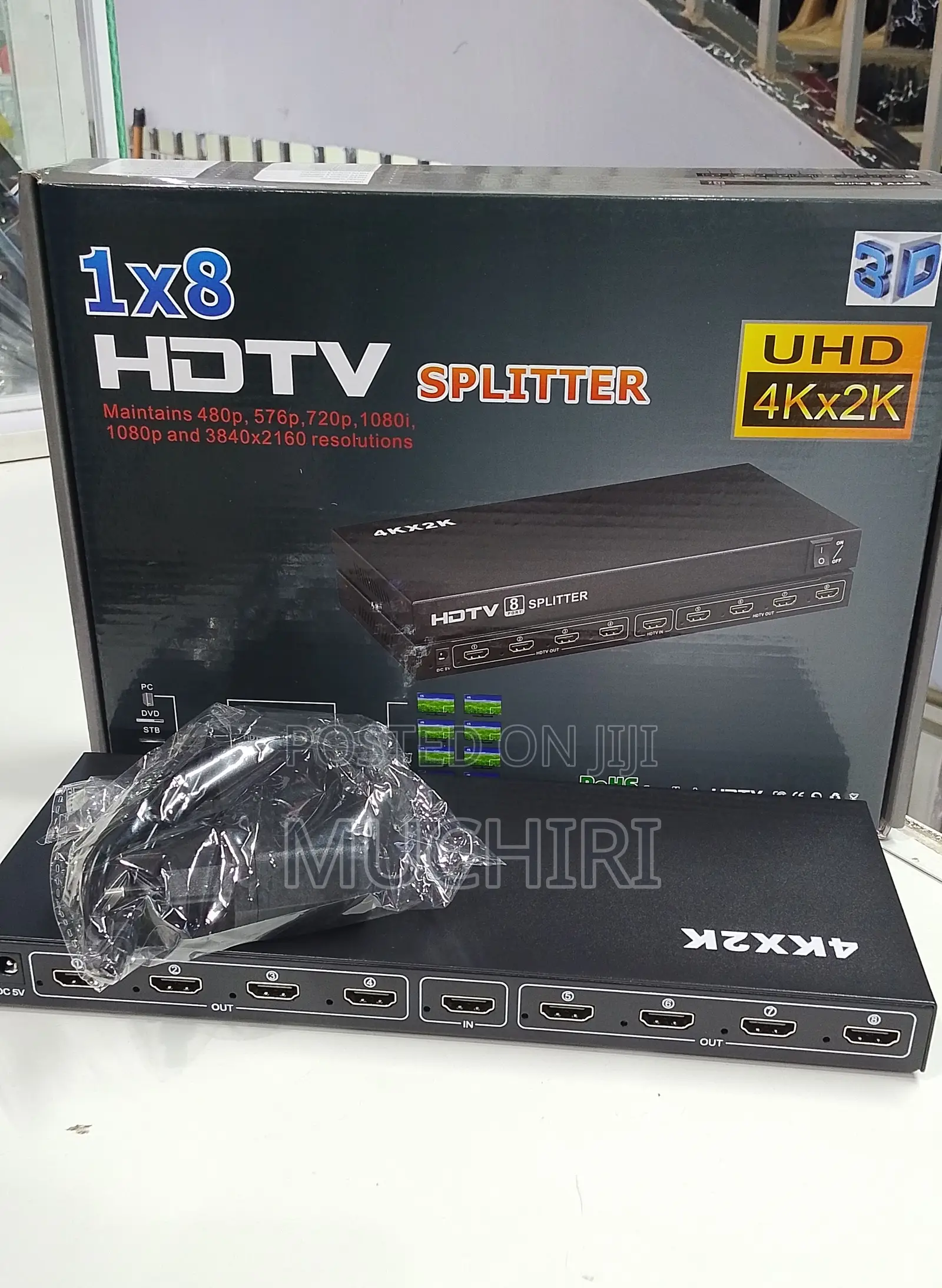 8-Port Hdmi Splitter