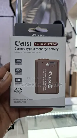 Caisi Np-Fw50 Type C Lithium Ion Battery