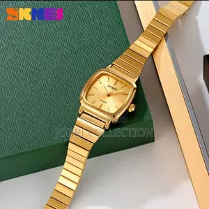 Gold Skmei Ladies Watch
