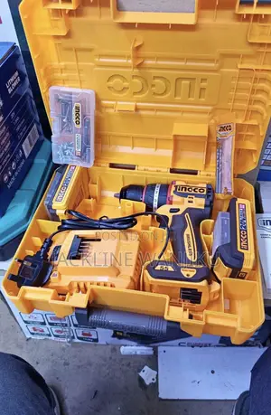Ingco Rechargeable Drill 5.5 Newton/ Cordless Drill Ingco