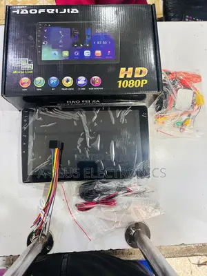 Android 10 Inch (4+64gb) With Fan + Reverse Camera – Touchscreen Radio