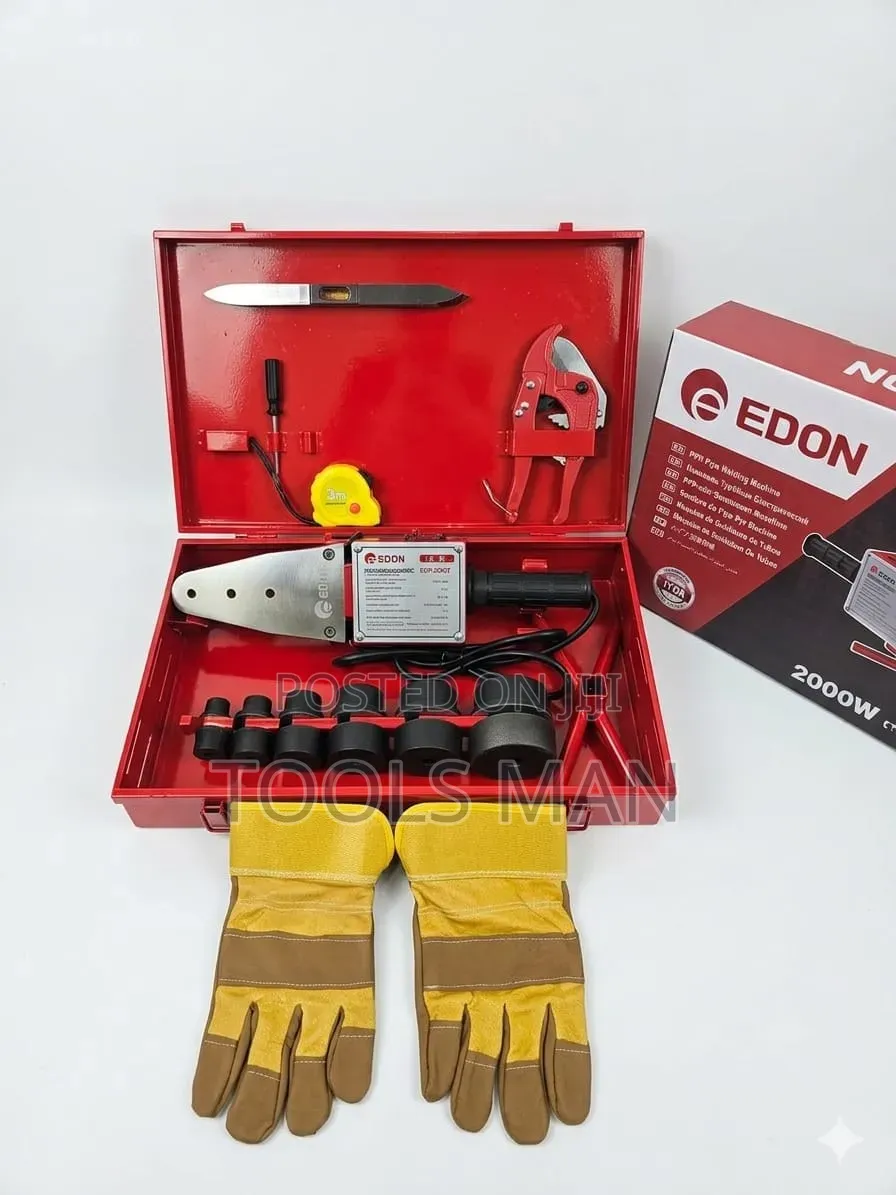 Edon 2000w PPR Pipe Welding Machine Complete Kit With Metal Case.