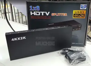1x8 HDTV Video Splitter 8 Port 30hz Splitter