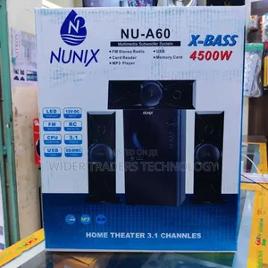 Nunix Nu-A60 Multimedia Subwoofer System Is a 3.1 Channel