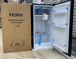 Haier 90l Single Door Fridge Black Color