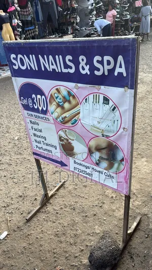 Salon Spa Banners Printing