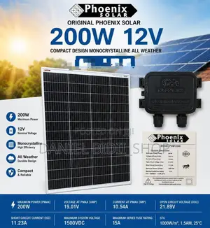 200watts 12volts Original Phoenix Solar Panel