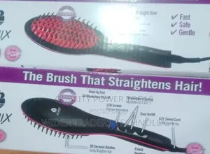 Hot Comb Blowdry Hair Straightener Brush Electric Hand Hair Blow Dryer
