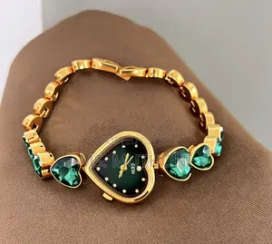 Ladies Crystal Studded Vintage Watch