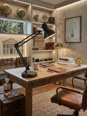 Adjustable Spring-Arm Task Lamp Styling Inspiration