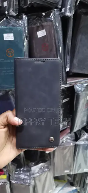 Caseme Retro Suede Leather Flip Wallet Case