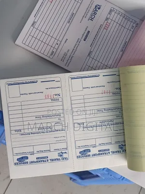 Customized Receipt Books