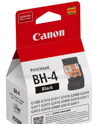 Canon Inkjet Print Head Bh-4 Black Cartridge (G2411/G3411
