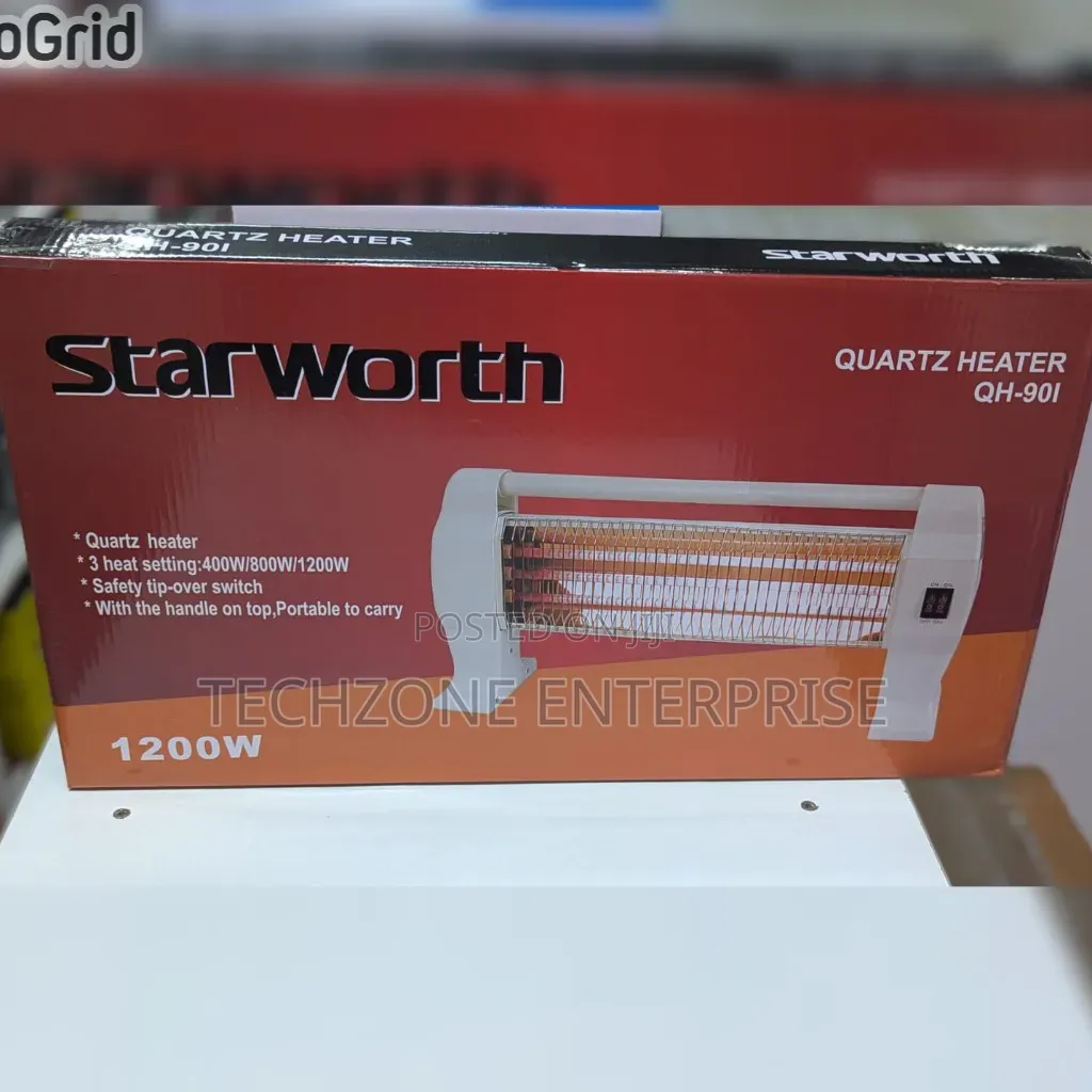 3 Setting Quartz Starworth Heater