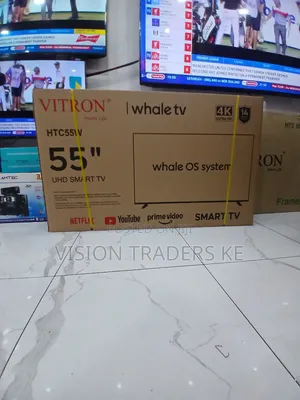 Vitron Htc55w 55inches Uhd Smart Whale Tv Frameless With Bluetooth