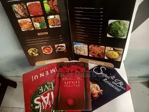 Hotel and Restaurants Menu