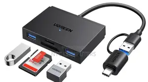 Ugreen 4-in-1 Card Reader With Usb-C Usb-a 2-in-1 Interface -Cm812