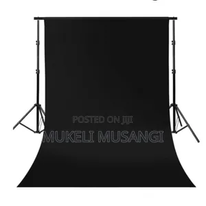 1.6×3m Cotton Background Cloth(Black)
