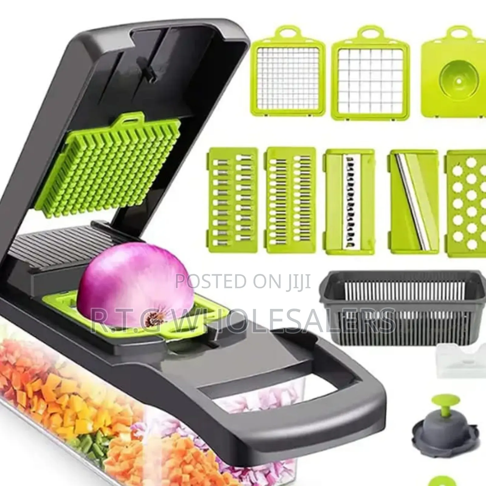 Manual Kitchen Vegetable Chopper Cutter