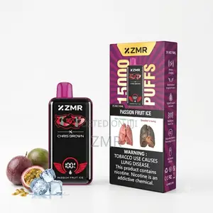 ZMR 15000puffs Passion Fruit Vape Disposable Wing Light Effect