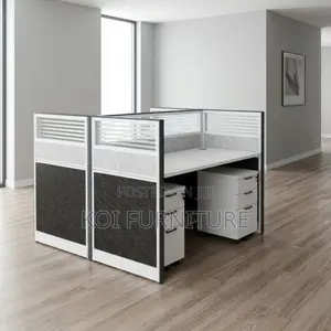 Office Workstation Modular 2-Way Office Workstation Set