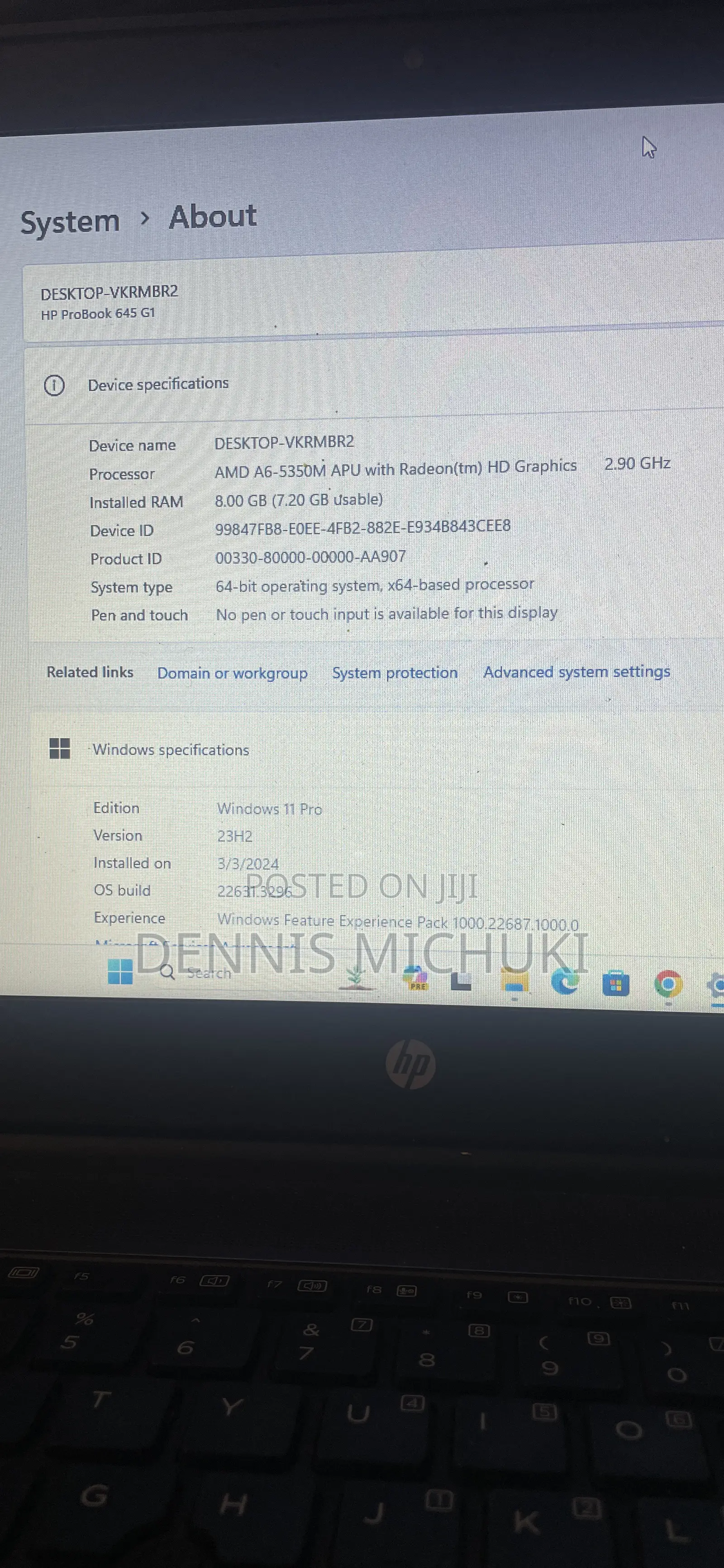 Laptop HP ProBook X360 440 8GB Intel Core i3 HDD 512GB