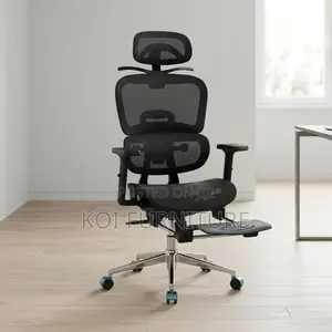Office Chair :Ergonomic Office Chair Features a Breathable Mesh Design