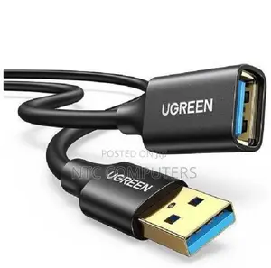Ugreen Usb-a 3.0 Male to Female Extension Cable 5m Black - Us129