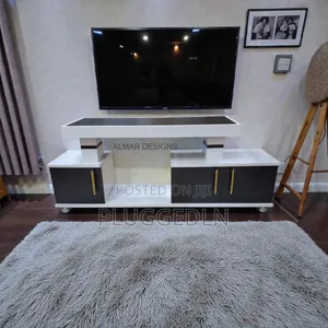Istanbul 1 Modern Tv Stand With Led Lights