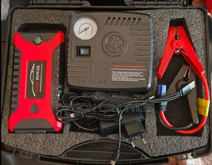High Power Multi-Emergency Kit.Tyre Inflator,Jumpstater and Power Bank