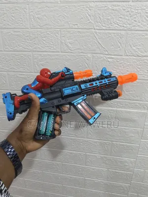 Toy Gun, This Is Spiderman Gun for Fun Times for the Kids