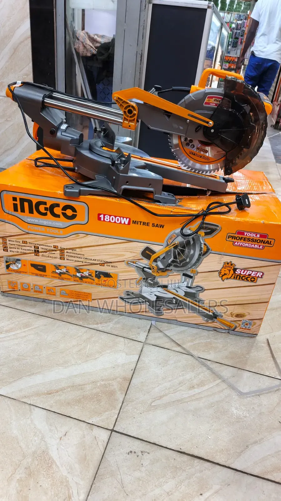 Ingco 1800 Watts Sliding Miter Saw