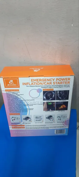 Emergency Car Battery Jump Starter Kit High Capacity