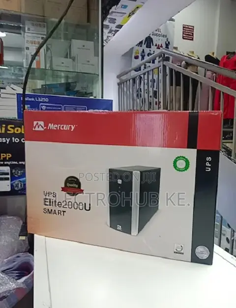 Mercury Elite 2000 Pro 2kva Offline Ups 4 Port