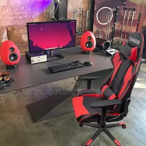 Office Chairs; Adjustable Fabric Recliner Gaming Office Chairs