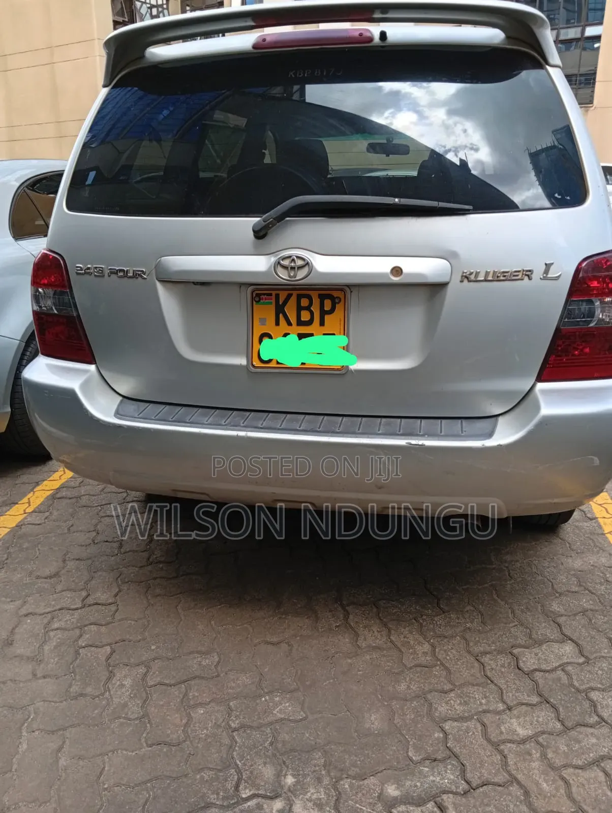Toyota Kluger 2004 Silver