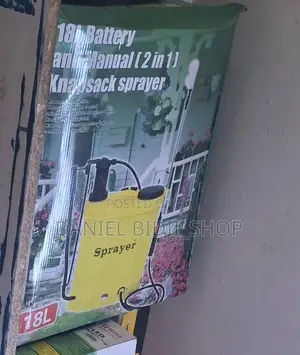 2in1 Battery and Manual Knapsack Sprayer 18ltrs