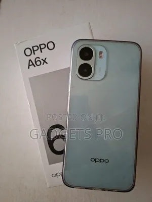 New Oppo A6x 128 GB Blue