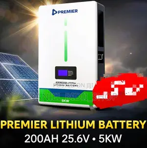Premier Lithium Battery 5kw 200ah 25.6v