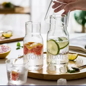 Bedside Night Water Bottle With Glass_sa