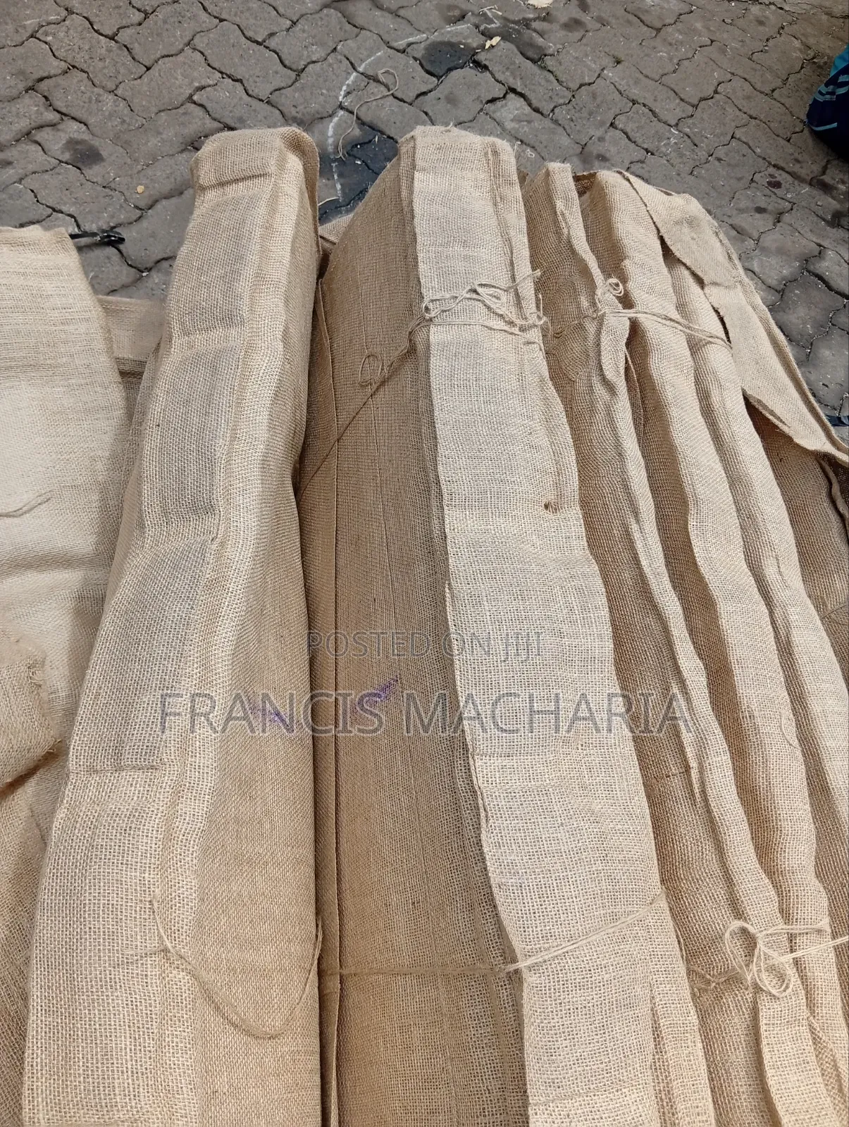 Hessian Fabric Bags Fabric