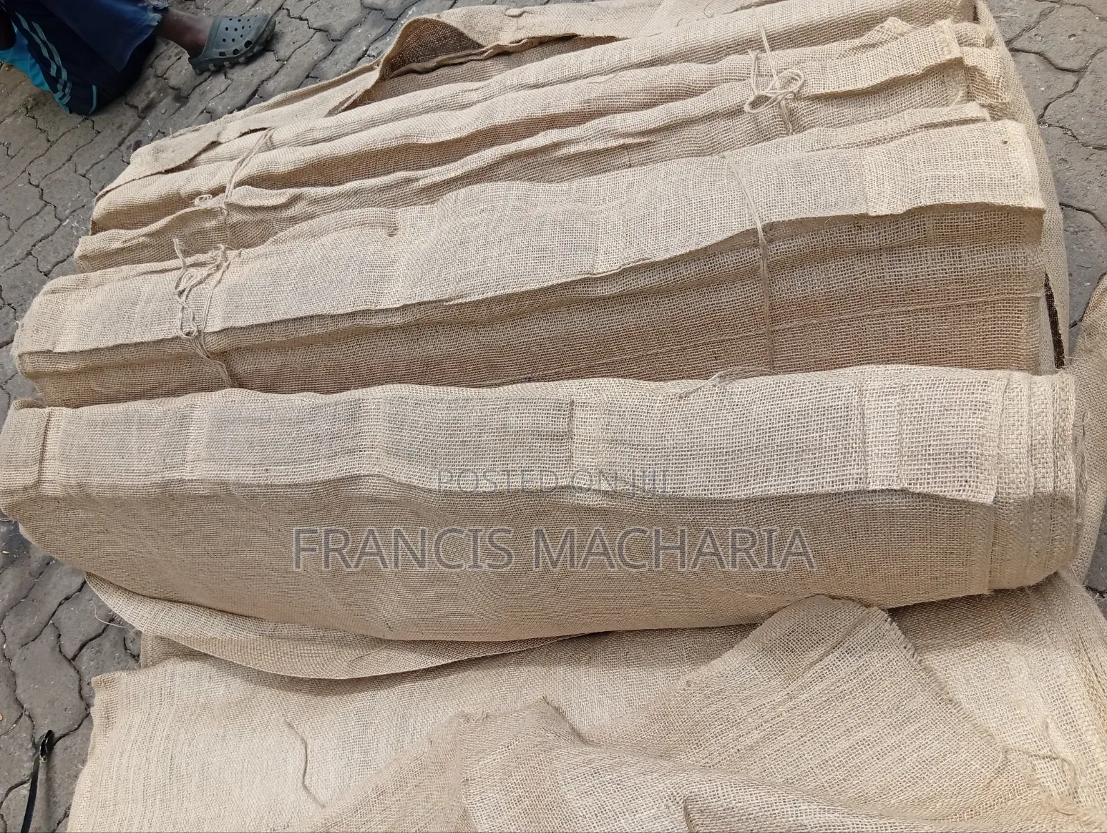 Hessian Fabric Bags Fabric