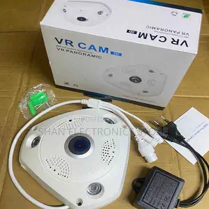 Indoor Surveillance Fisheye Security Camera With V380 App Smart