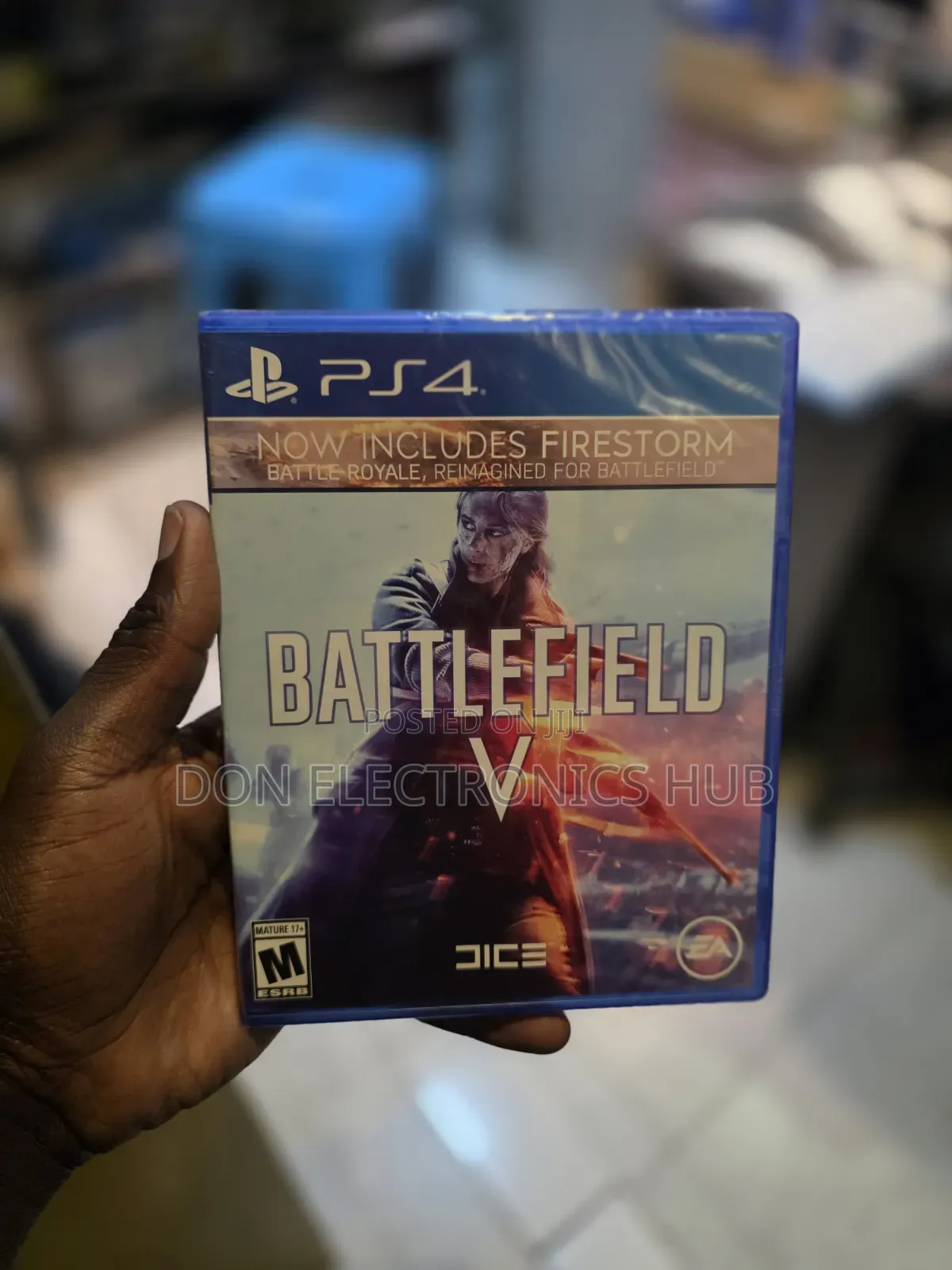 Ps4 Battlefield 5 With Fire Storm Included