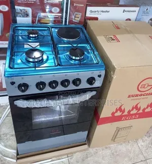 Eurochef Cooker 50*55 3+1,Compact Design, Powerful Performance